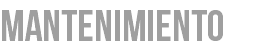 Mantenimiento