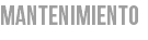 Mantenimiento