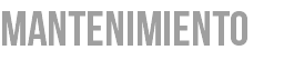 Mantenimiento